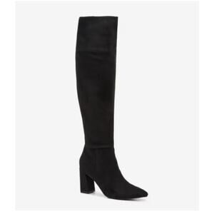 NEW Marc Fisher Women's Garwin Wide Calf Over-The-Knee Boot, Black SIZE 10